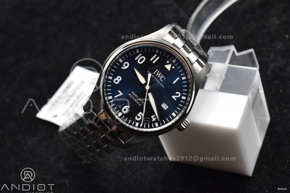 Edition 1:1 SS Bracelet ETA2892 V7F XVIII Asian Dial Mark Best Blue on 0502